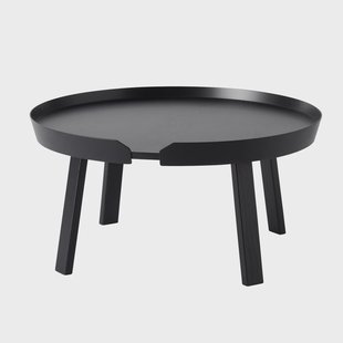 Muuto Around tafel groot zwart