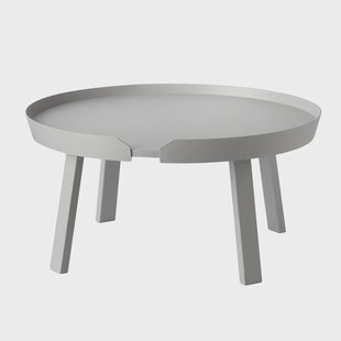 Muuto Around tafel groot grijs