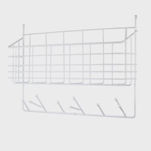 Maze Mitten tijdschriftenhouder wit