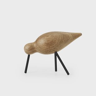 Normann Copenhagen Shorebird eiken-zwart medium
