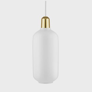 Normann Copenhagen Amp lamp groot Wit-messing