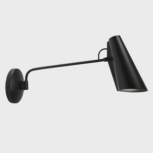 Northern Birdy wandlamp zwart