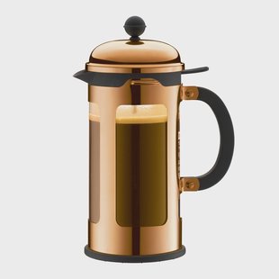 Bodum Chambord moderne cafetière koper 8 kopjes