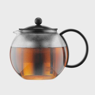 Bodum Assam theepot zwart 1 l.