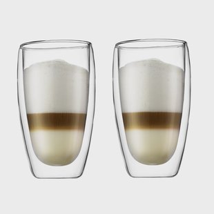 Bodum Pavina dubbelwandig glas 2-pack 0,45 l.