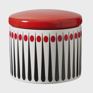 Superliving Amanda pot wit-tomatenrood 10 cm