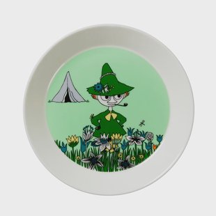 Moomin Arabia Snusmumriken bord groen