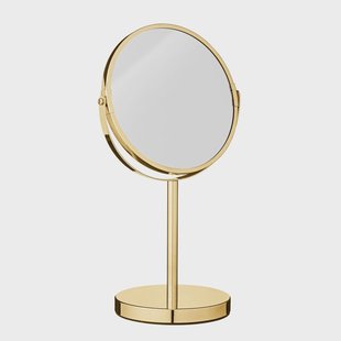 Bloomingville Bloomingville dubbelzijdig spiegel goud