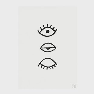 Fine Little Day Eye Eye poster 50 x 70 cm