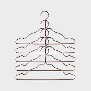 Nomess Copenhagen Alu kleerhanger 5-pack brons