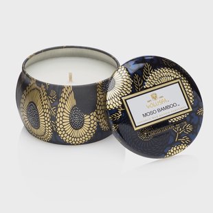 Voluspa Decorative tin kaars 25 branduren Moso Bamboo