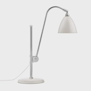 GUBI Bestlite BL1 tafellamp mat wit-chroom