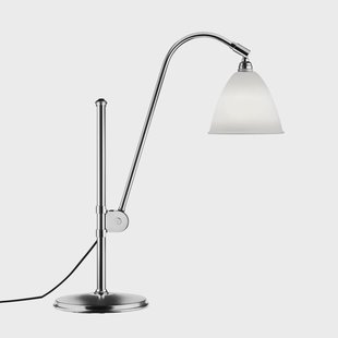 GUBI Bestlite BL1 tafellamp beenderporselein-chroom