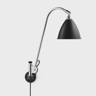 GUBI Bestlite BL6 wandlamp zwart-chroom