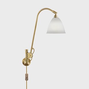 GUBI Bestlite BL6 wandlamp beenderporselein-messing