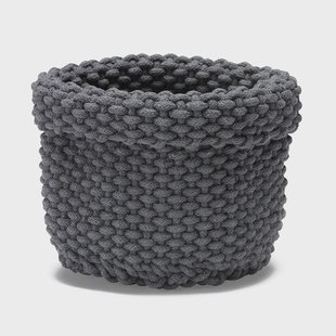 Etol Design Rope opbergmand grafietgrijs Etol Design Rope opbergmand grafietgrijs