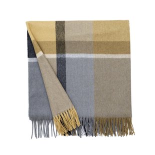 Elvang Denmark Manhattan plaid okergeel-gerookt glas Elvang Denmark Manhattan plaid okergeel-gerookt glas