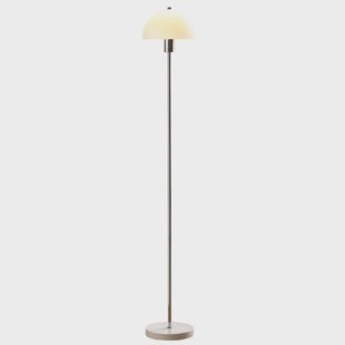 Herstal Vienda vloerlamp wit-glas