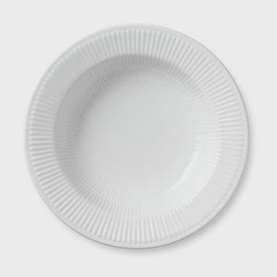 Royal Copenhagen White Fluted pastabord met rand Ø 30 cm Royal Copenhagen White Fluted pastabord met rand Ø 30 cm