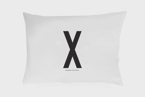 Design Letters Design Letters kussenhoes 70 x 50 cm. X