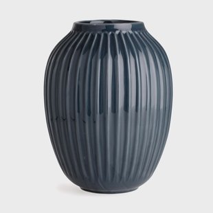 Kähler Hammershøi vaas groot anthracite (grijs)