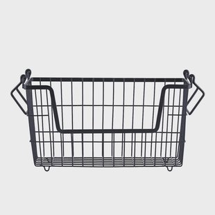 House Doctor TAW opbergmand klein zwart - mat