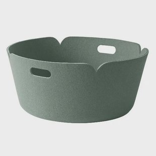 Muuto Restore opbergmand rond dusty green