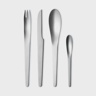 Georg Jensen Arne Jacobsen bestekset 4-delig