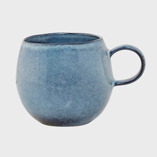 Bloomingville Sandrine mok 9,5 cm blauw