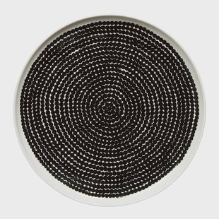 Marimekko Räsymatto bord zwart-wit (kleine stippen)