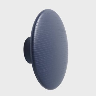 Muuto Dots wandhaak blauw groot