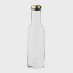 Audo Copenhagen Bottle karaf 1 l. glas-messing