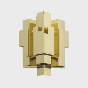 Örsjö Belysning Skyline wandlamp ruw messing