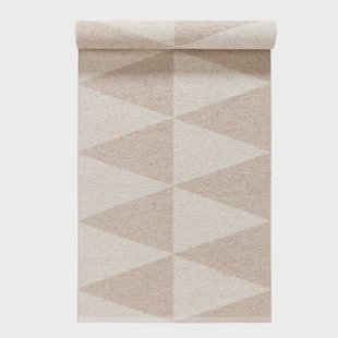 Scandi Living Rime vloerkleed naturel 70 x 200 cm.