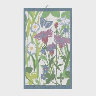 Ekelund Linneväveri Sommartid theedoek 40 x 60 cm.