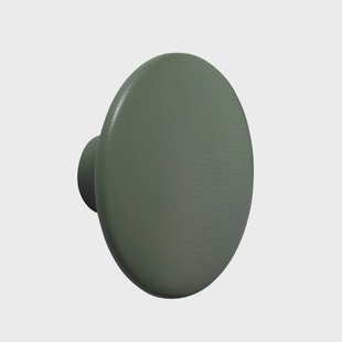 Muuto Dots wandhaak groen middel