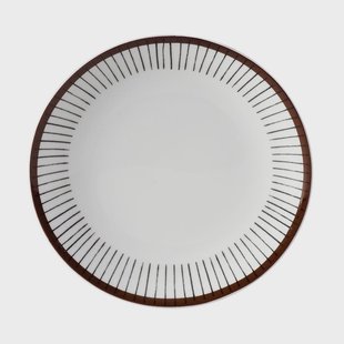 Gustavsbergs Porslinsfabrik Ribb bord Ø 18 cm.