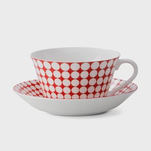 Gustavsbergs Porslinsfabrik Eva theeset theekop + schotel