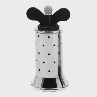 Alessi Alessi pepermolen zwart-roestvrij staal