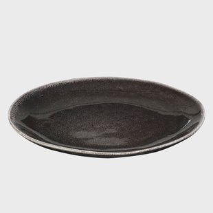 Broste Copenhagen Nordic Coal bord Ø 20 cm.