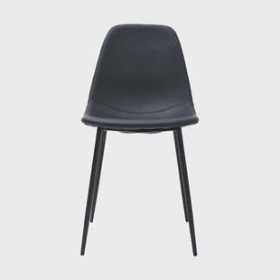 House Doctor Found stoel kunststof Zwart