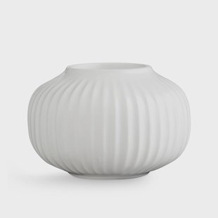 Kähler Hammershøi waxinelichthouder middel wit