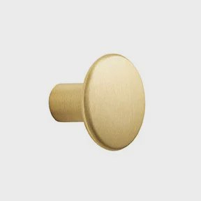 Muuto Dots wandhaak messing klein Muuto Dots wandhaak messing klein