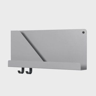 Muuto Folded plank klein grijs