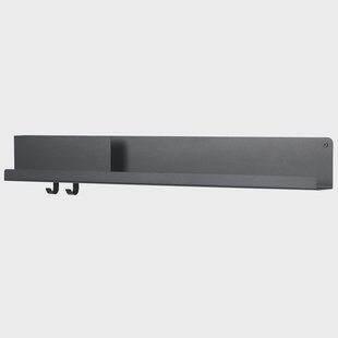 Muuto Folded plank groot zwart