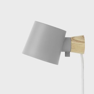 Normann Copenhagen Rise wandlamp grijs