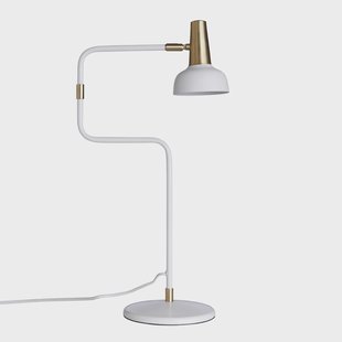 CO Bankeryd Ray tafellamp wit-messing