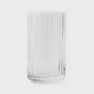 Lyngby Porcelæn Lyngby vaas glas transparant 12 cm.