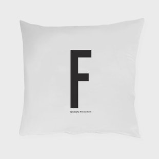Design Letters Design Letters kussenhoes 60 x 50 cm. F