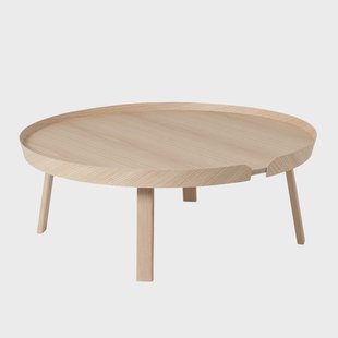 Muuto Around bijzettafel extra large Oak